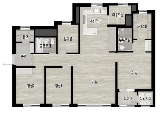 84A타입 상세면적